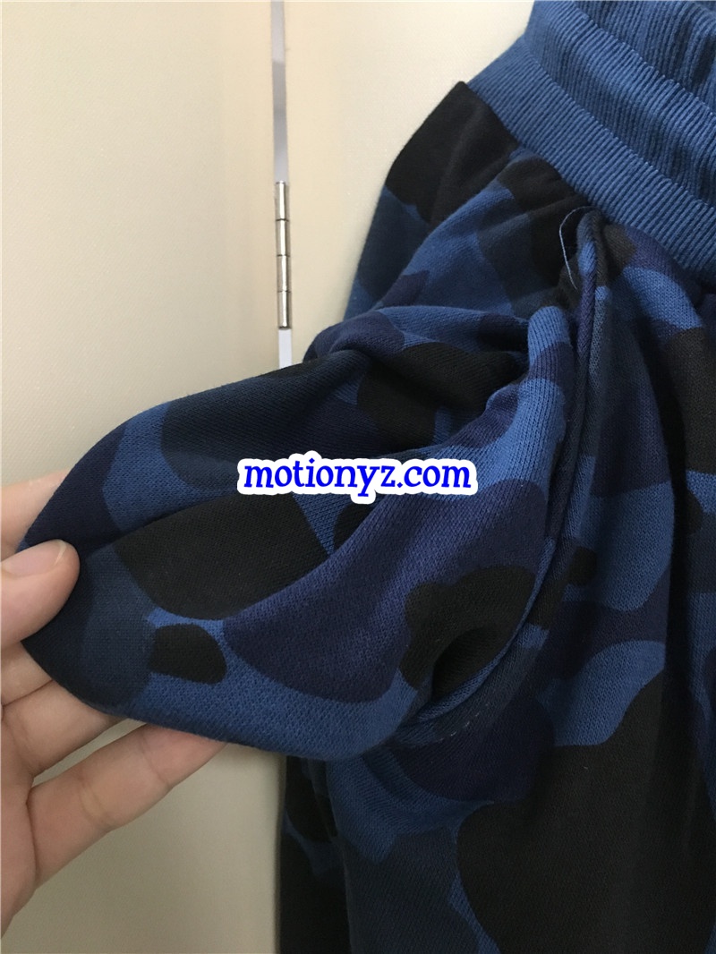 Blue Bape Camo Shorts